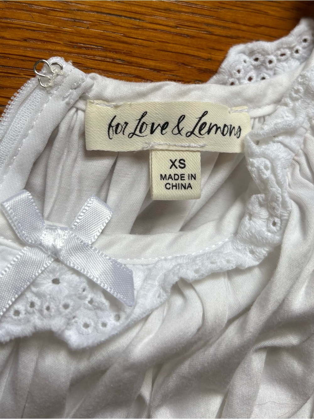 For Love &Lemons Puff-Sleeve Mini Dress - Picture 4 of 8